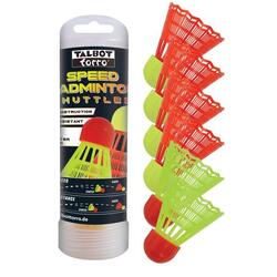 TUBE DE 6 VOLANTS DE SPEEDMINTON