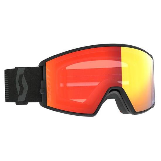 Scott React Skibrille Mineral Black