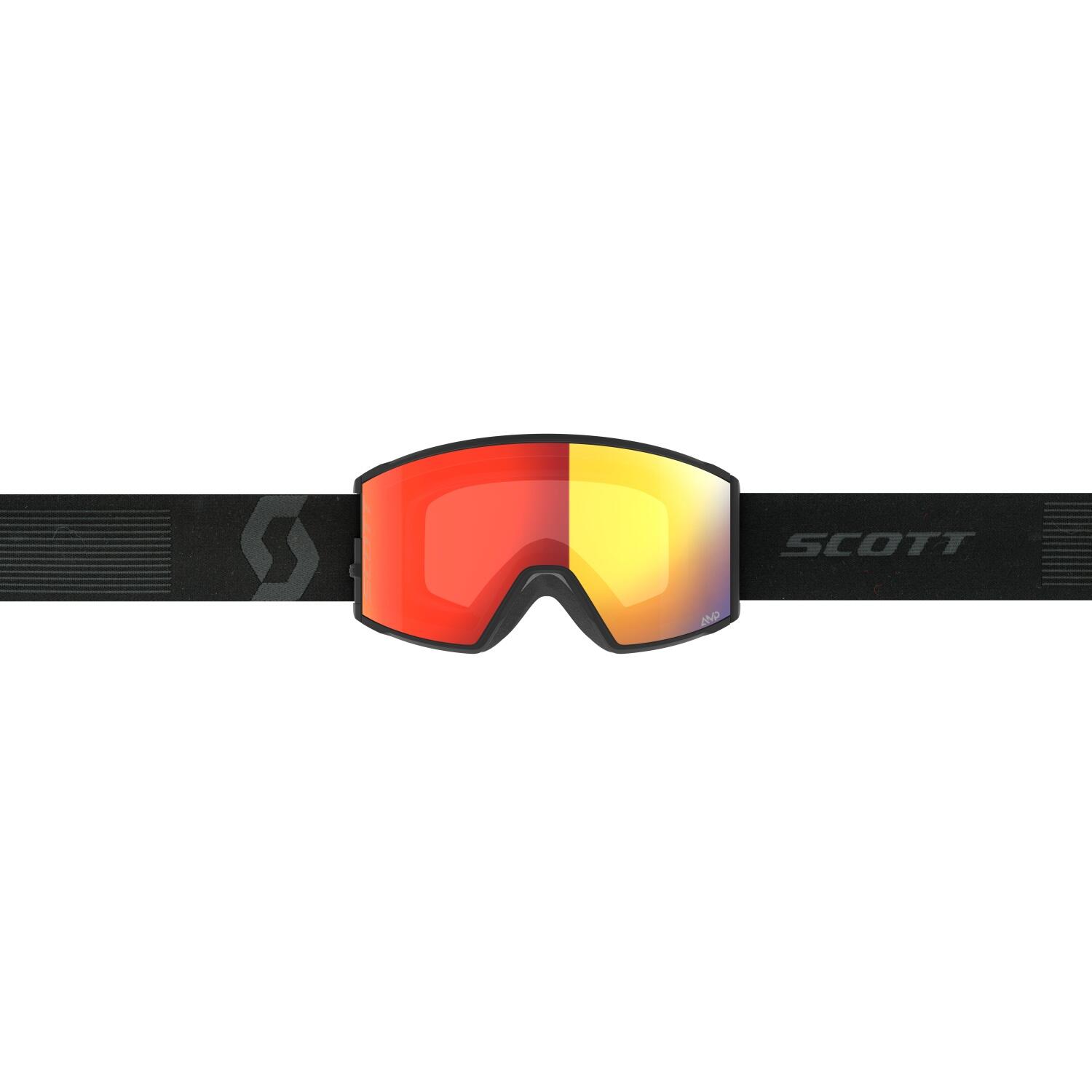 Scott masque de ski React Mineral Black 2/3