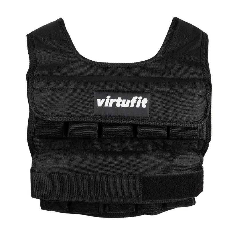 Gilet pesi Pro - Bodybuilding - Regolabile - 20 kg VIRTUFIT