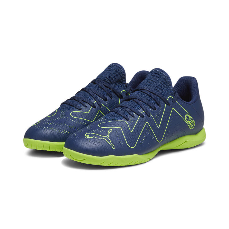 FUTURE PLAY IT Fußballschuhe Jugendliche PUMA Persian Blue Pro Green