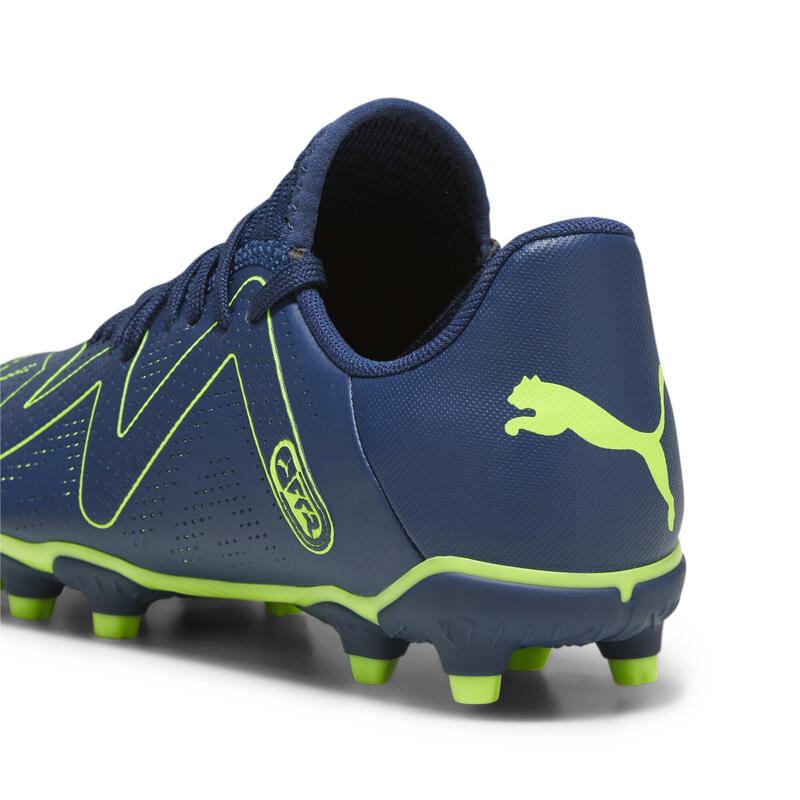 Botas de fútbol Niños FUTURE PLAY FG/AG PUMA Persian Blue Pro Green