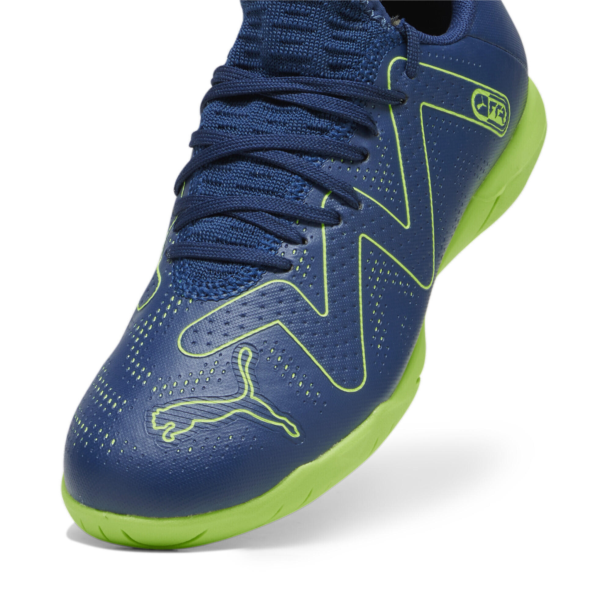 Botas de fútbol Niños FUTURE PLAY IT PUMA Persian Blue Pro Green 6/6