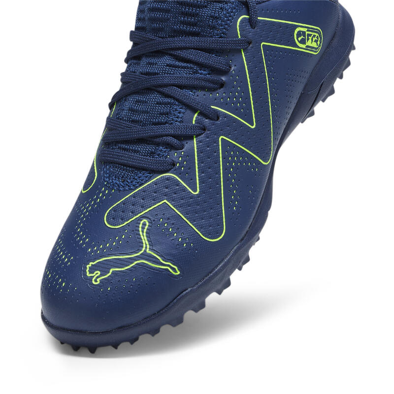 FUTURE PLAY TT voetbalschoenen voor jongeren PUMA Persian Blue Pro Green