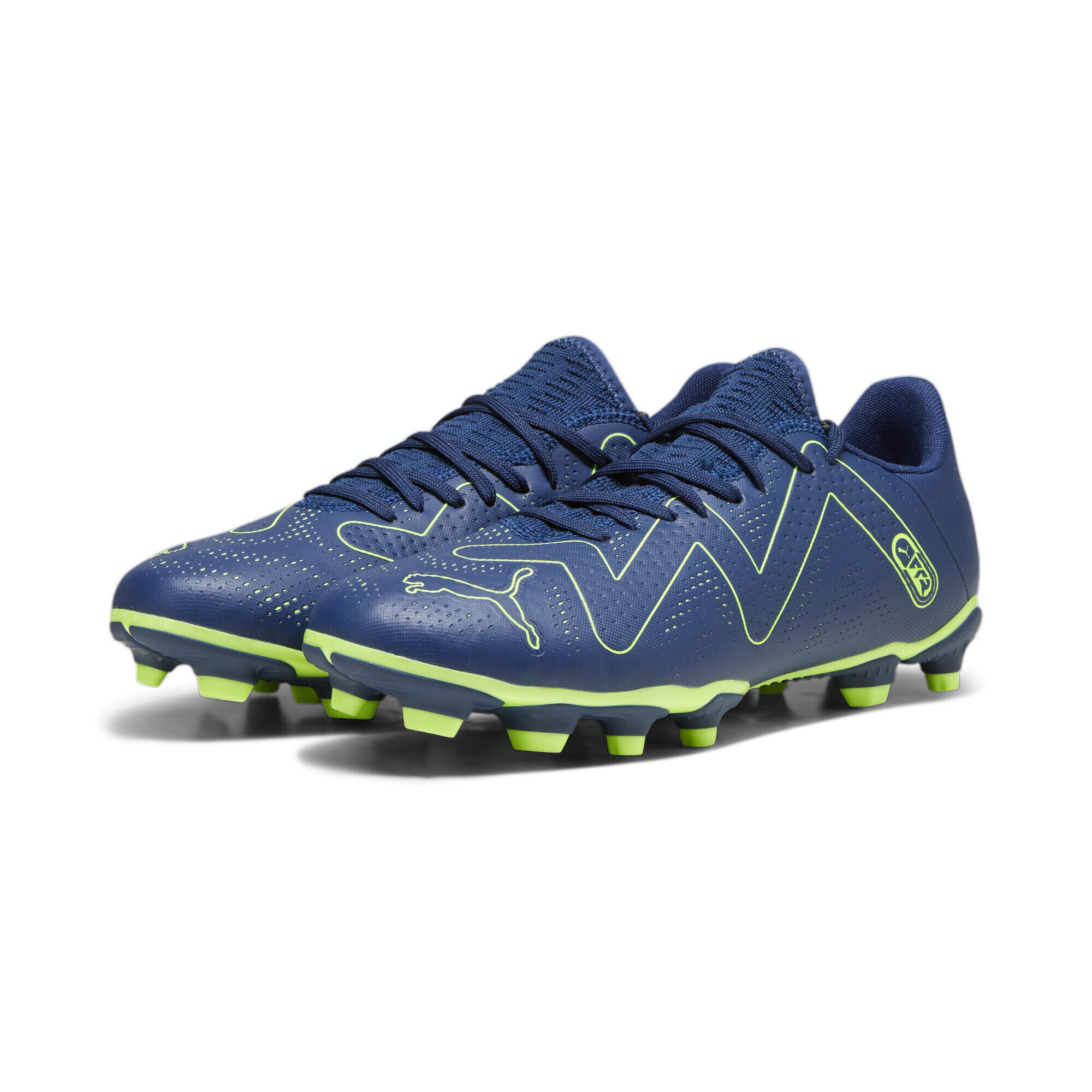 PUMA FUTURE PLAY FG/AG voetbalschoenen voor heren PUMA Persian Blue Pro Green