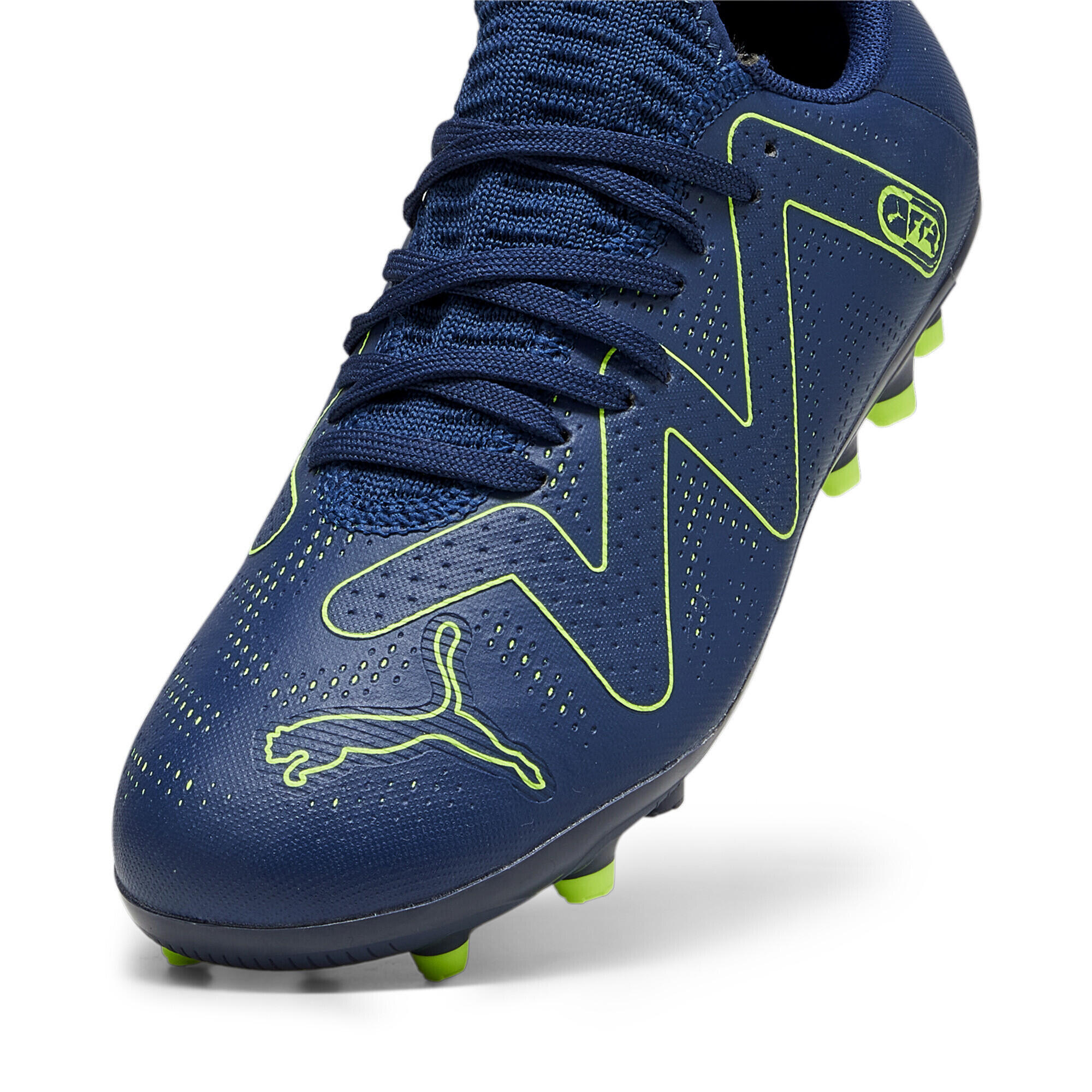 Botas de fútbol Niños FUTURE PLAY MG PUMA Persian Blue Pro Green 6/6