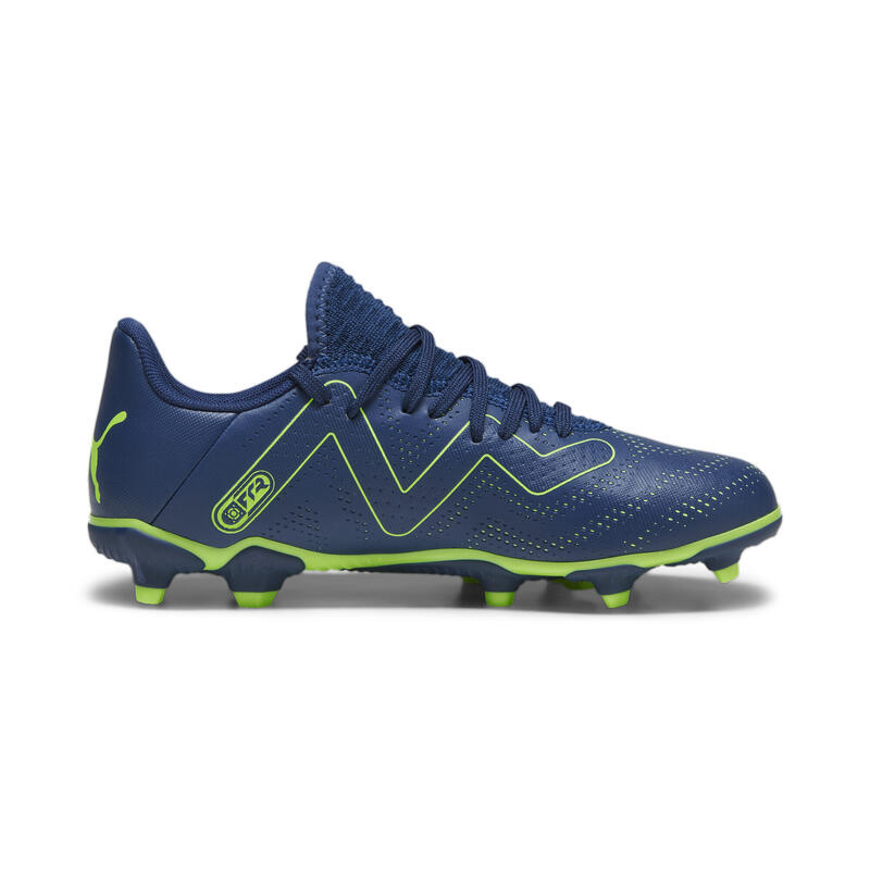 Botas de fútbol Niños FUTURE PLAY FG/AG PUMA Persian Blue Pro Green