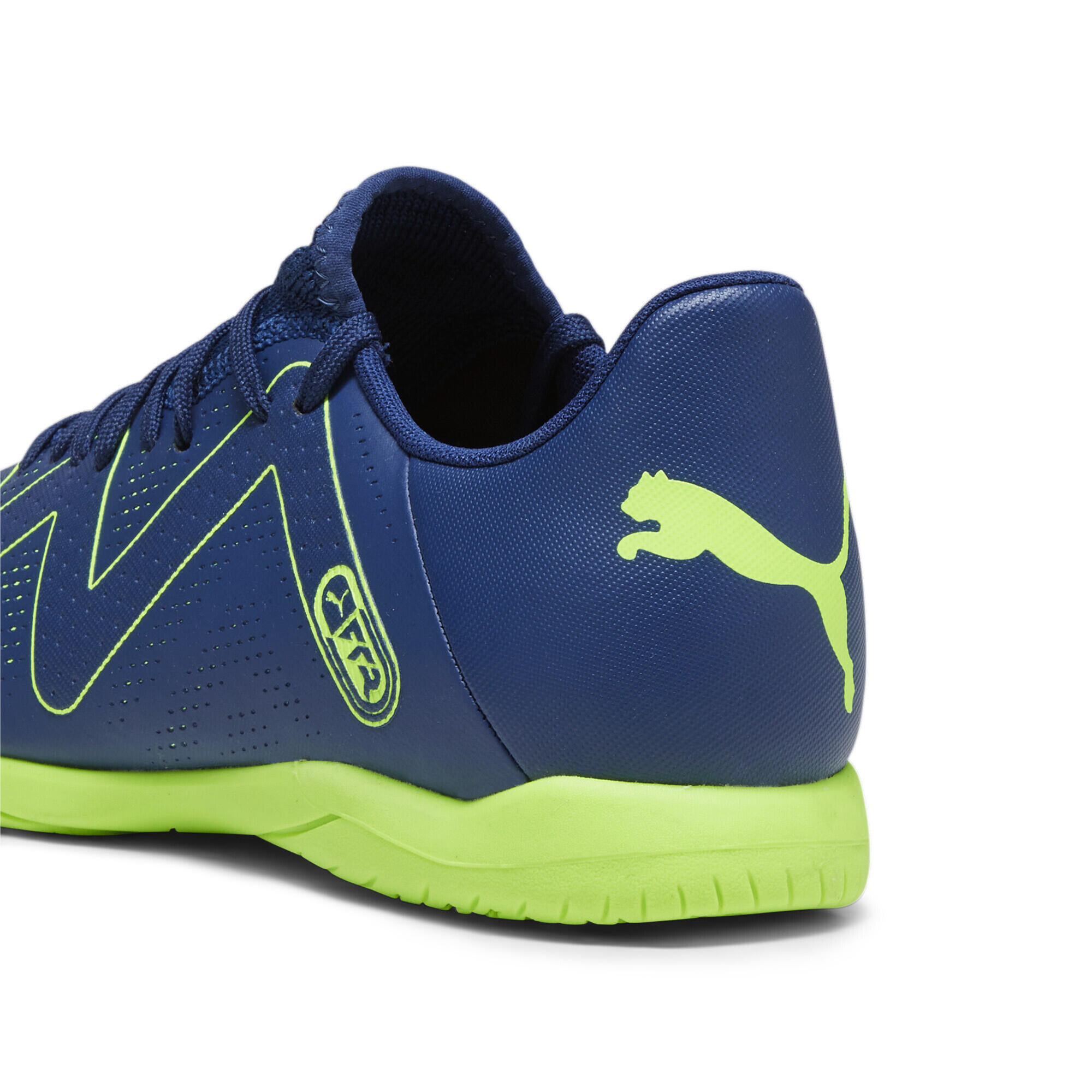 Scarpe da calcio FUTURE PLAY IT da uomo PUMA Persian Blue Pro Green 4/7