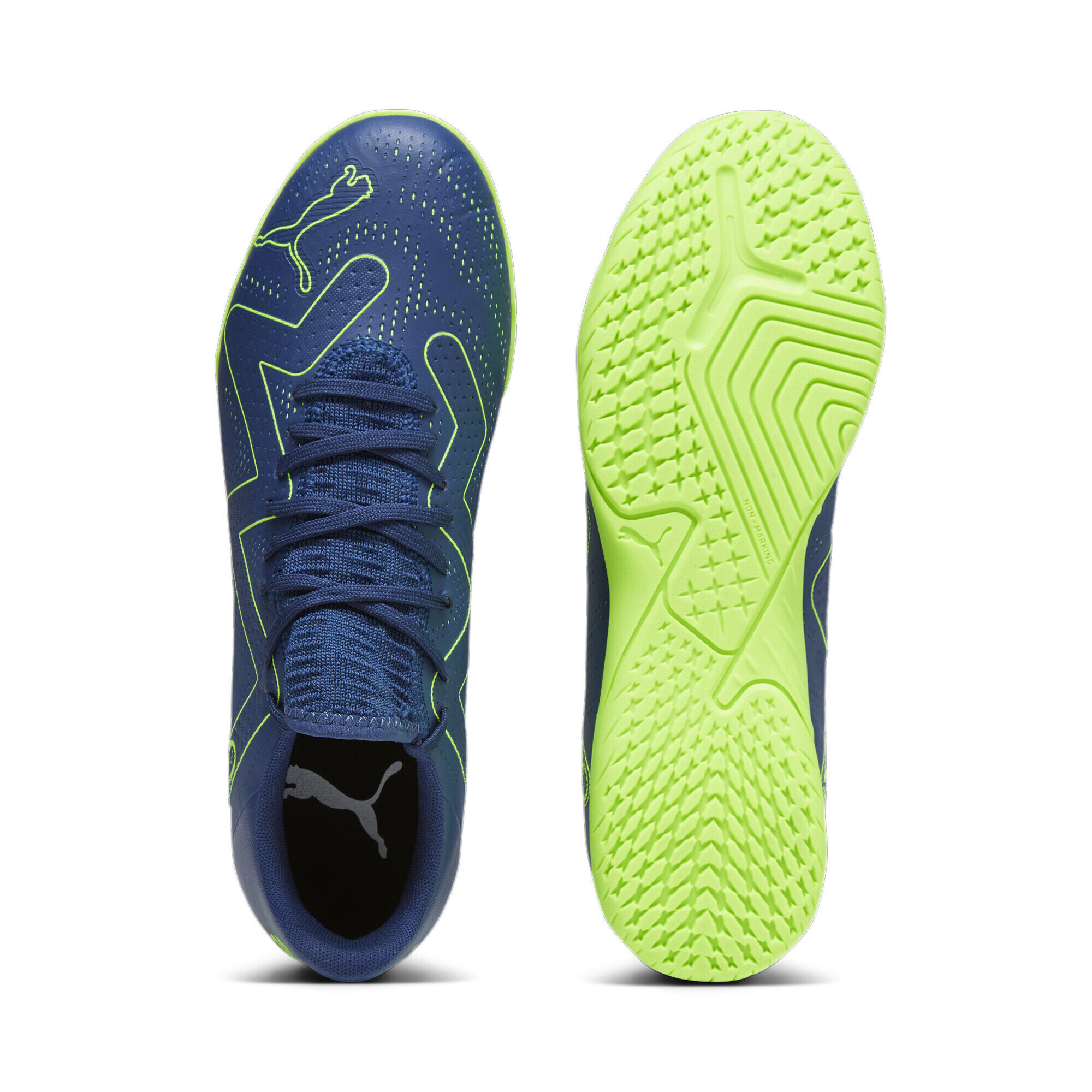 Scarpe da calcio FUTURE PLAY IT da uomo PUMA Persian Blue Pro Green 6/7