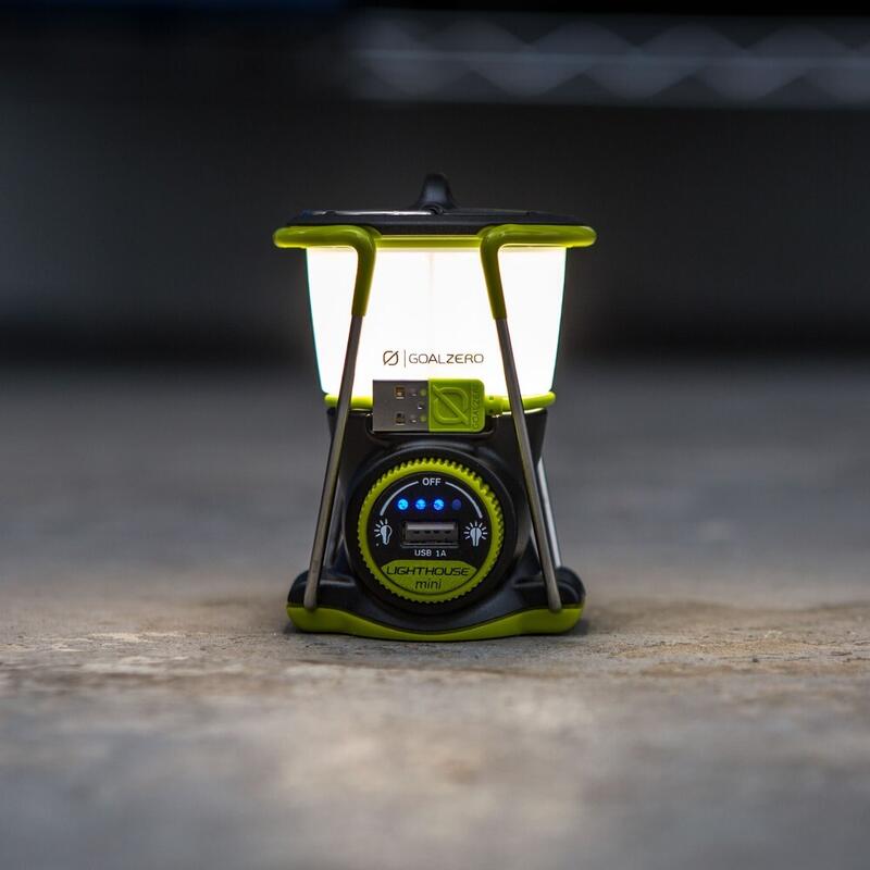 Lanterne LED Randonnée Camping Lighthouse Mini - Batterie intégrée - 210 Lm