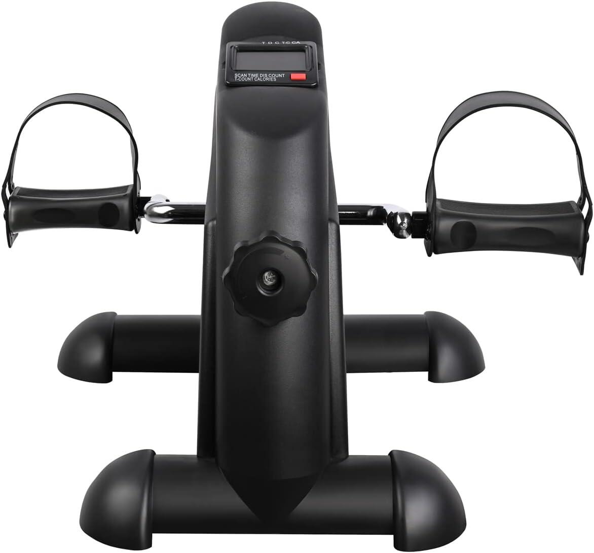 Pedaleador Mini Bicicleta Estática Fitness con Pantalla LCD 3/4