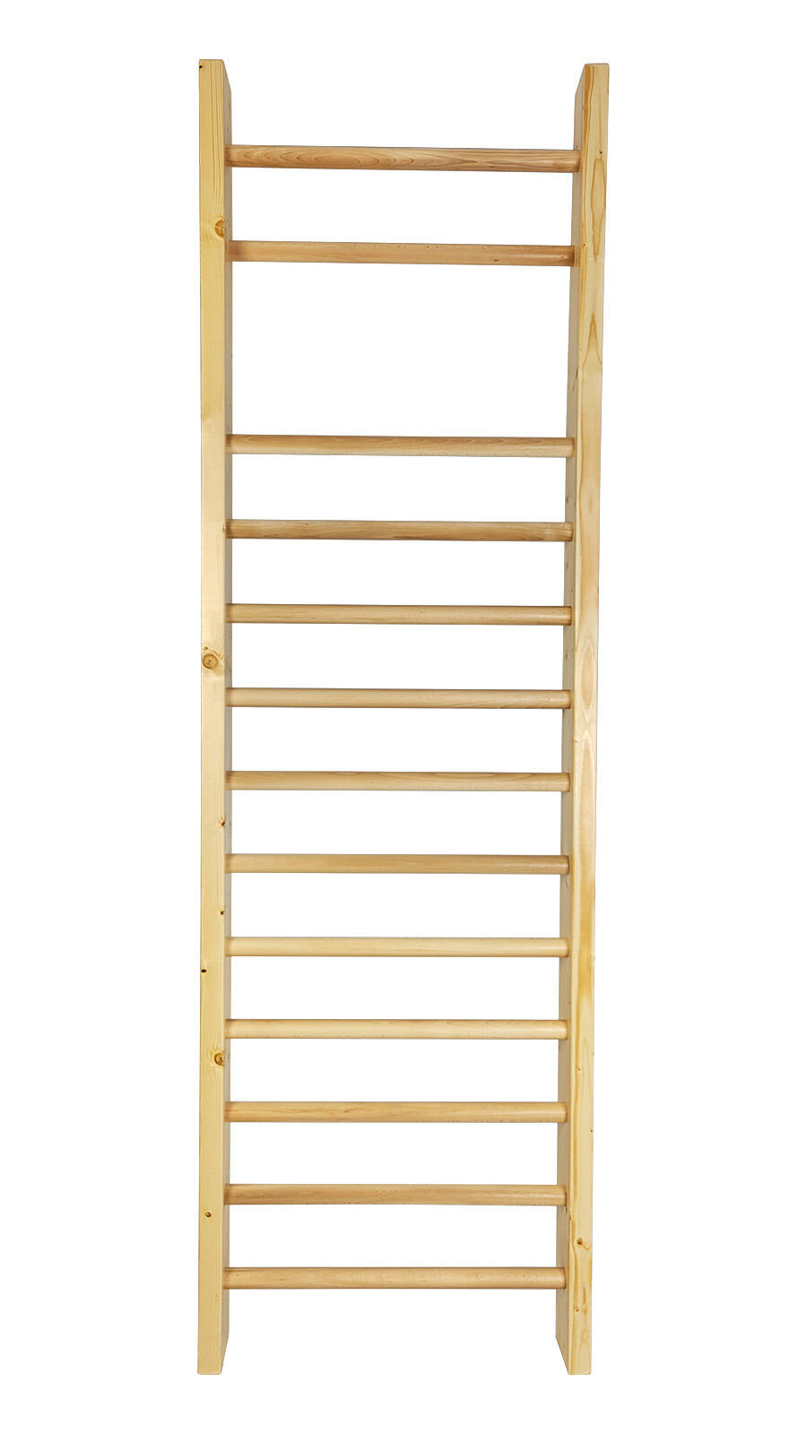 Drabinka gimnastyczna Leon 230 x 80 cm drewniana + drążek + blat UNDERFIT 2/6
