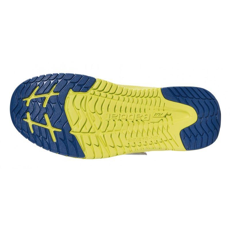 Chaussures Garçon Babolat Pulsion All Court Blanc Et Bleu 32s21518 4087 4/5