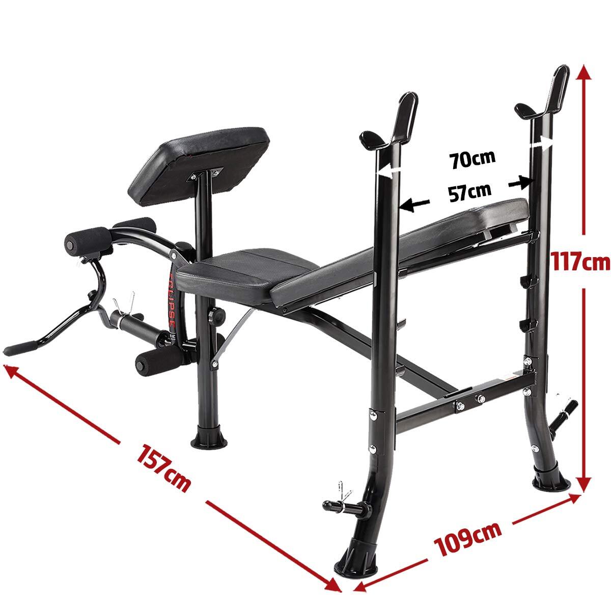 MARCY ECLIPSE BE1000 STARTER STANDARD WEIGHT BENCH 7/7