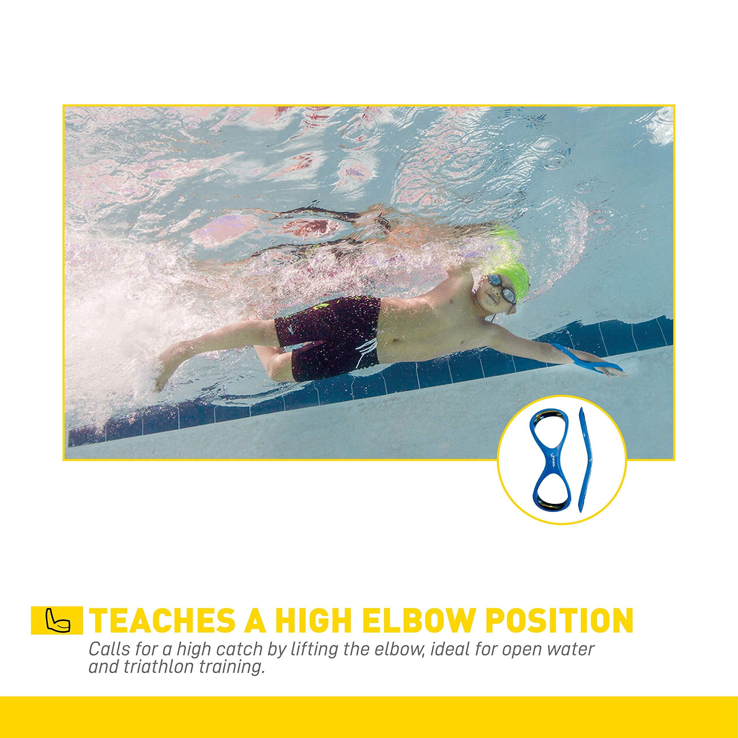 Correttore di bracciata per il nuoto Finis Forearm Fulcrum Junior Blu 5/5