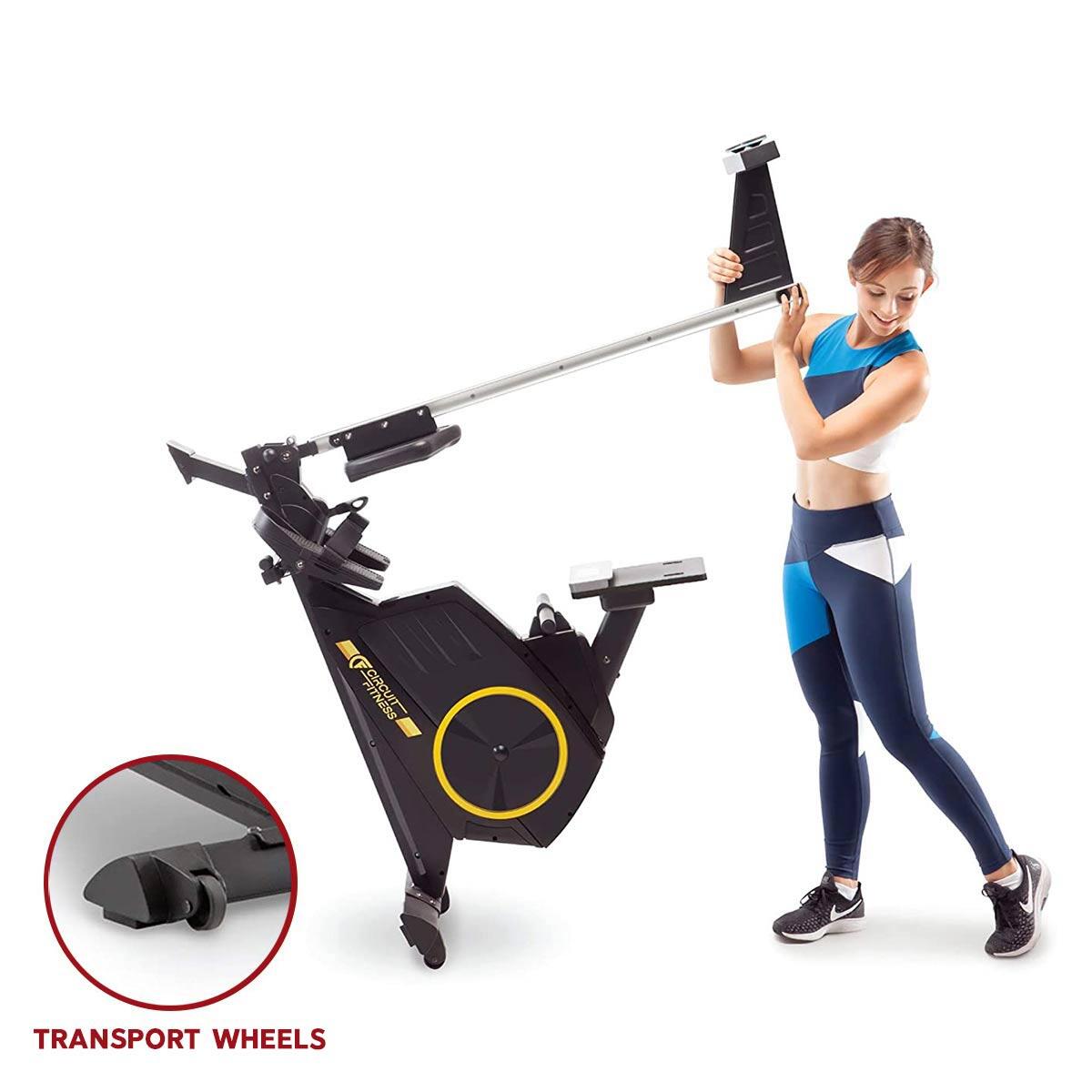 CIRCUIT FITNESS AMZ-986RW DELUXE FOLDABLE MAGNETIC ROWER 5/7