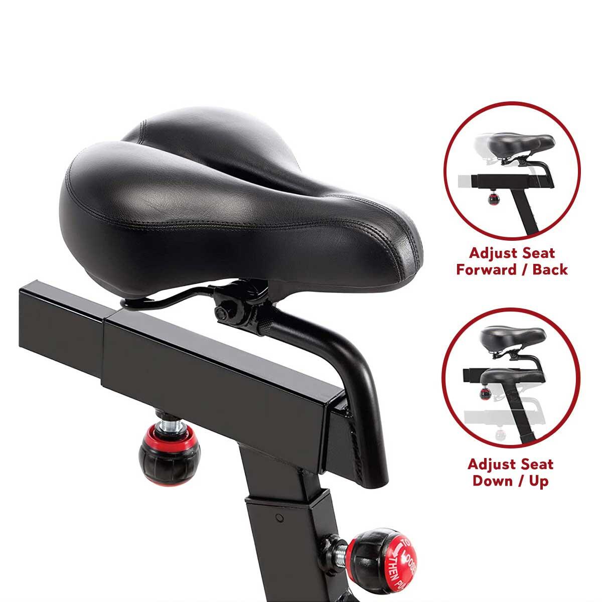 CIRCUIT FITNESS AMZ-948BK CLUB REVOLUTION SPIN CYCLE RED 6/7