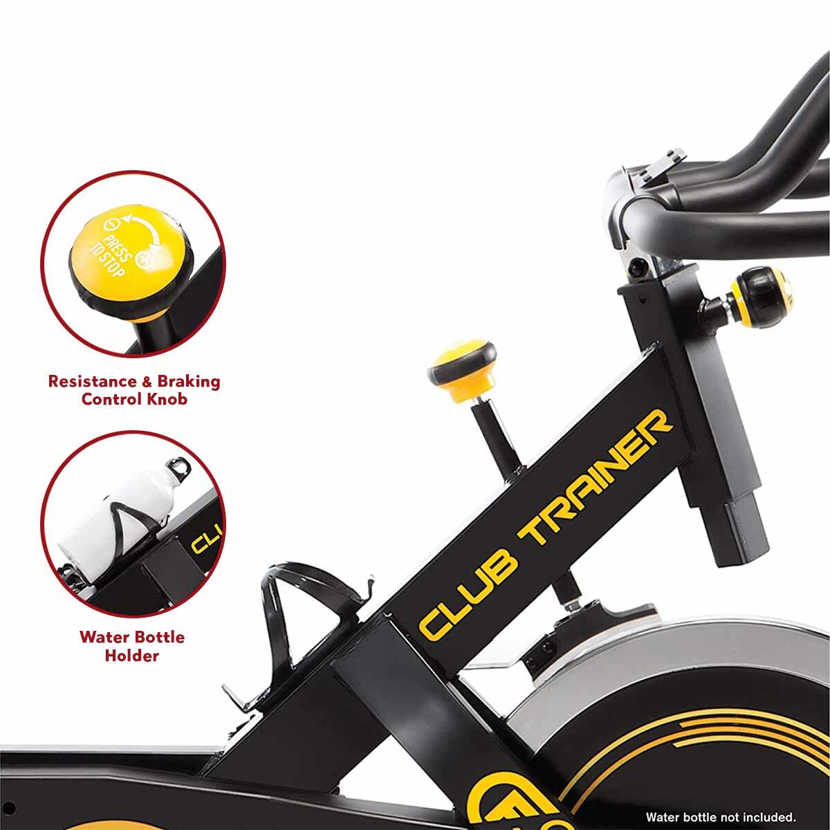 CIRCUIT FITNESS AMZ-955BK DELUXE CLUB REVOLUTION SPIN CYCLE YELLOW 4/7