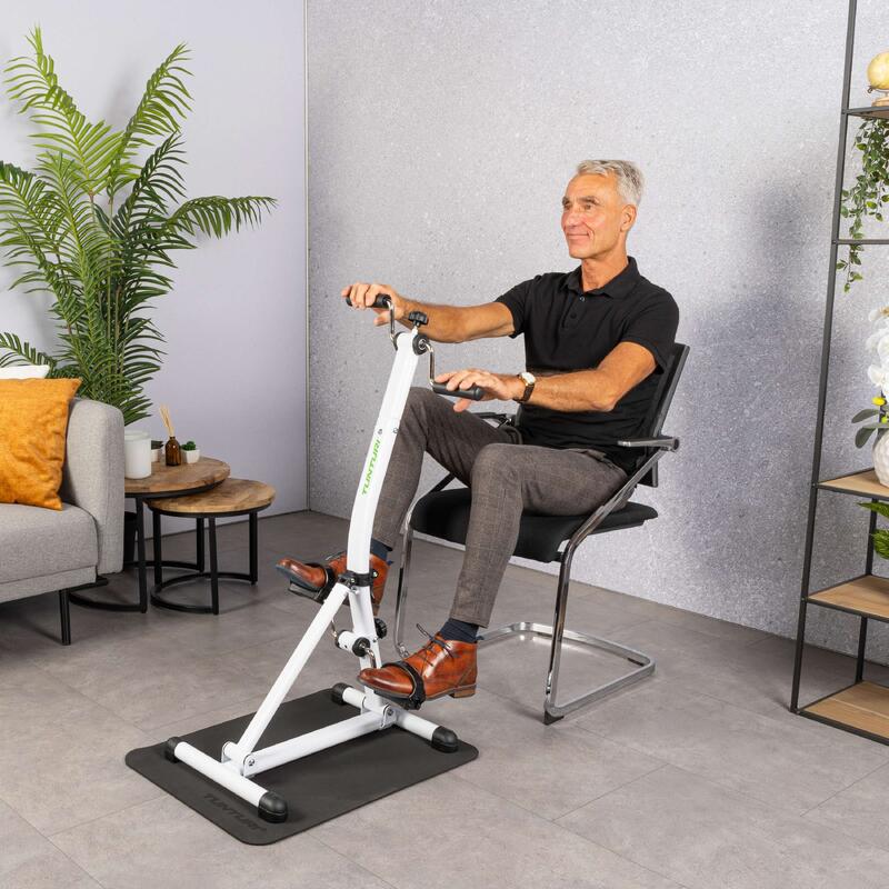 Pedaltrainer - Gleichzeitig für Arm und Bein - 2-in-1 Heimtrainer - Mini Bike