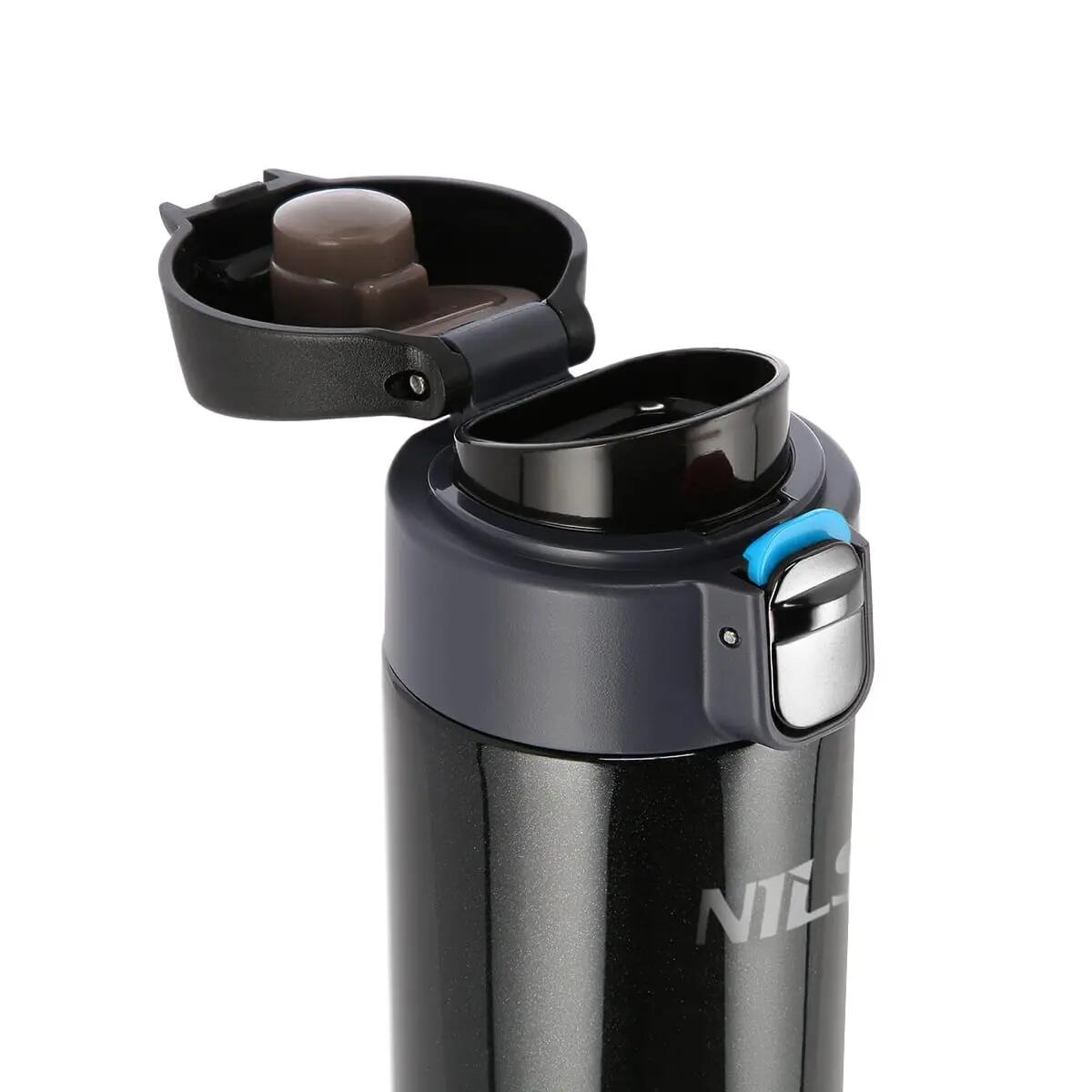 Kubek termiczny NILS NCB28 500 ml stalowy z blokadą otwierania 13/15