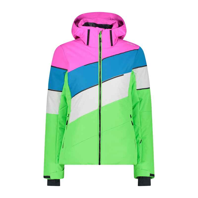 CMP Skijacke aus Twill mit diagonalen Einsätzen für Damen
