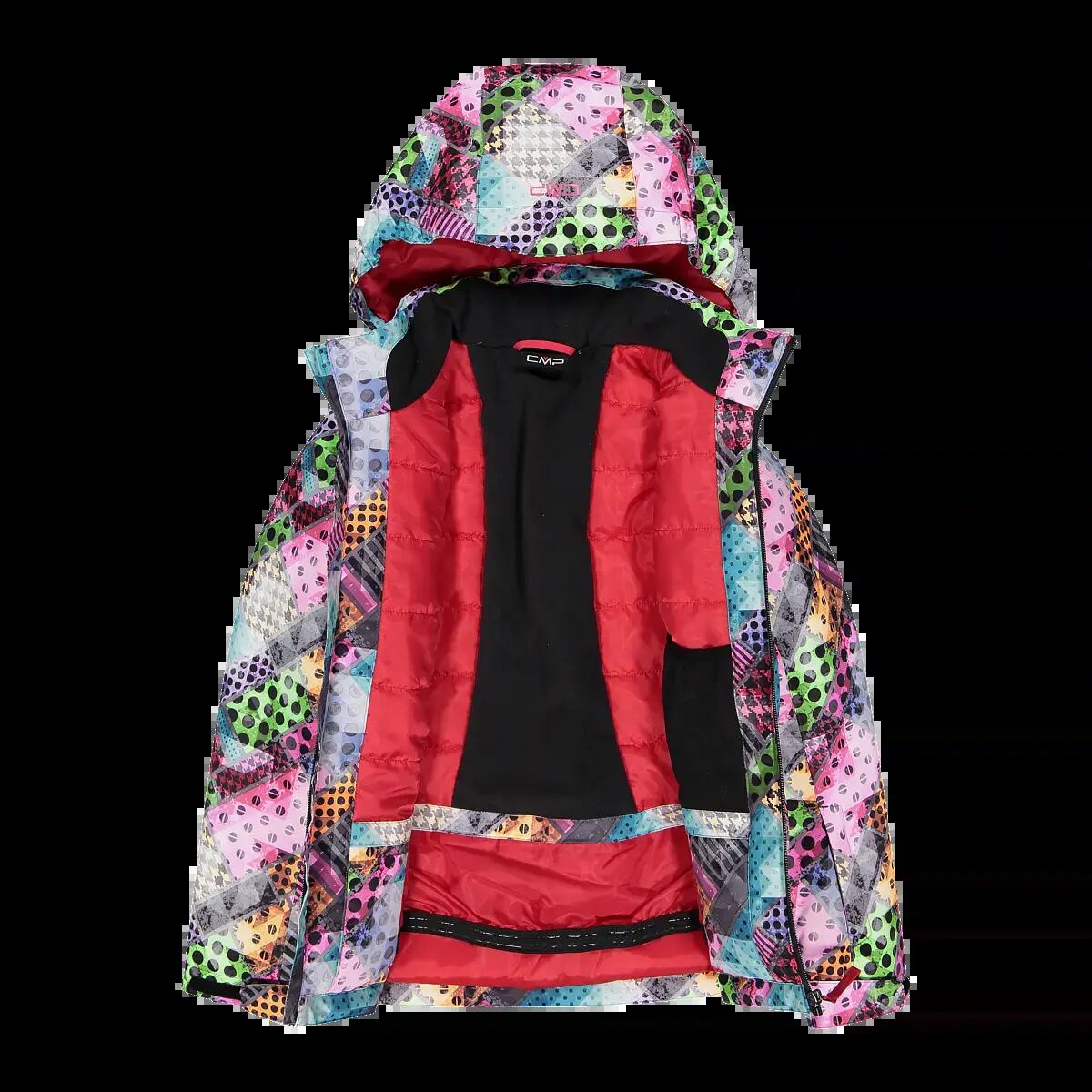 CMP Mädchen Skijacke Girl Jacket Snaps Hood 39W2085 3/4