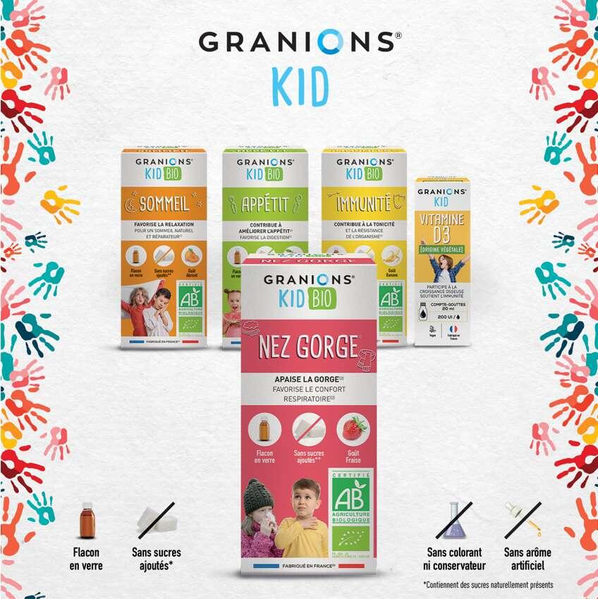 Kid Bio Nez Gorge - Sirop Aux Plantes Goût Fraise - 125 ml 6/6