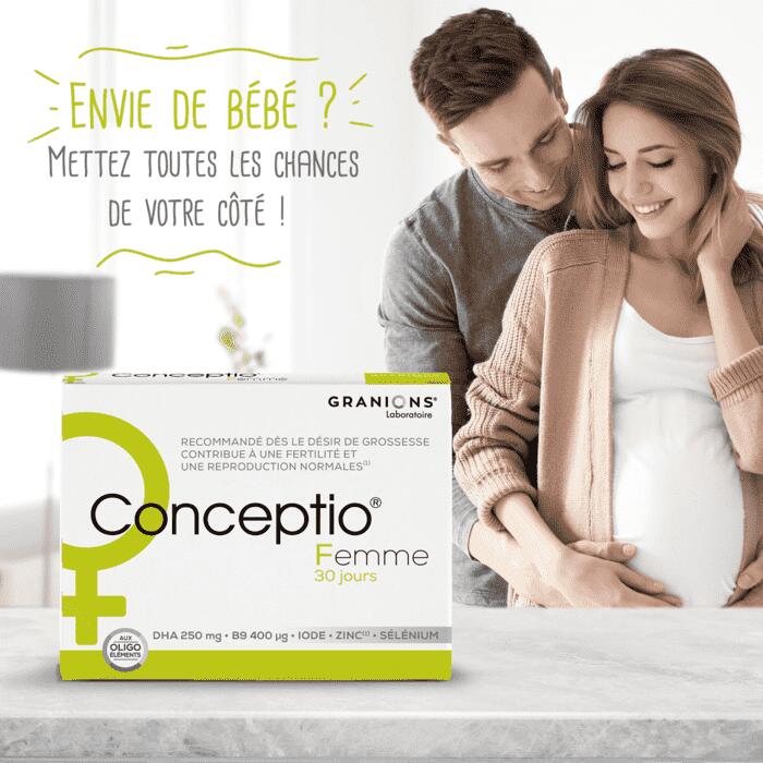 Conceptio Femme - 30 capsules + 30 gélules 6/7