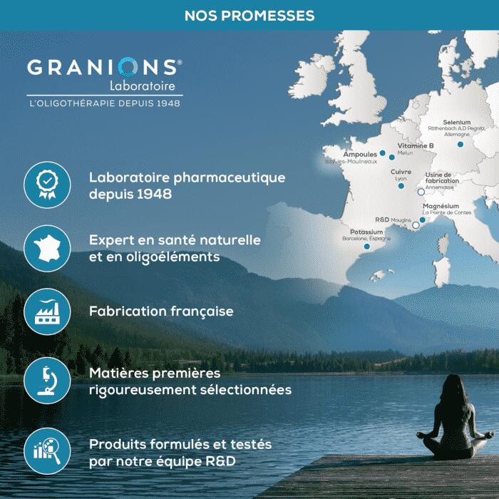 GRANIONS Décontractant Musculaire 30 ampoules 7/7