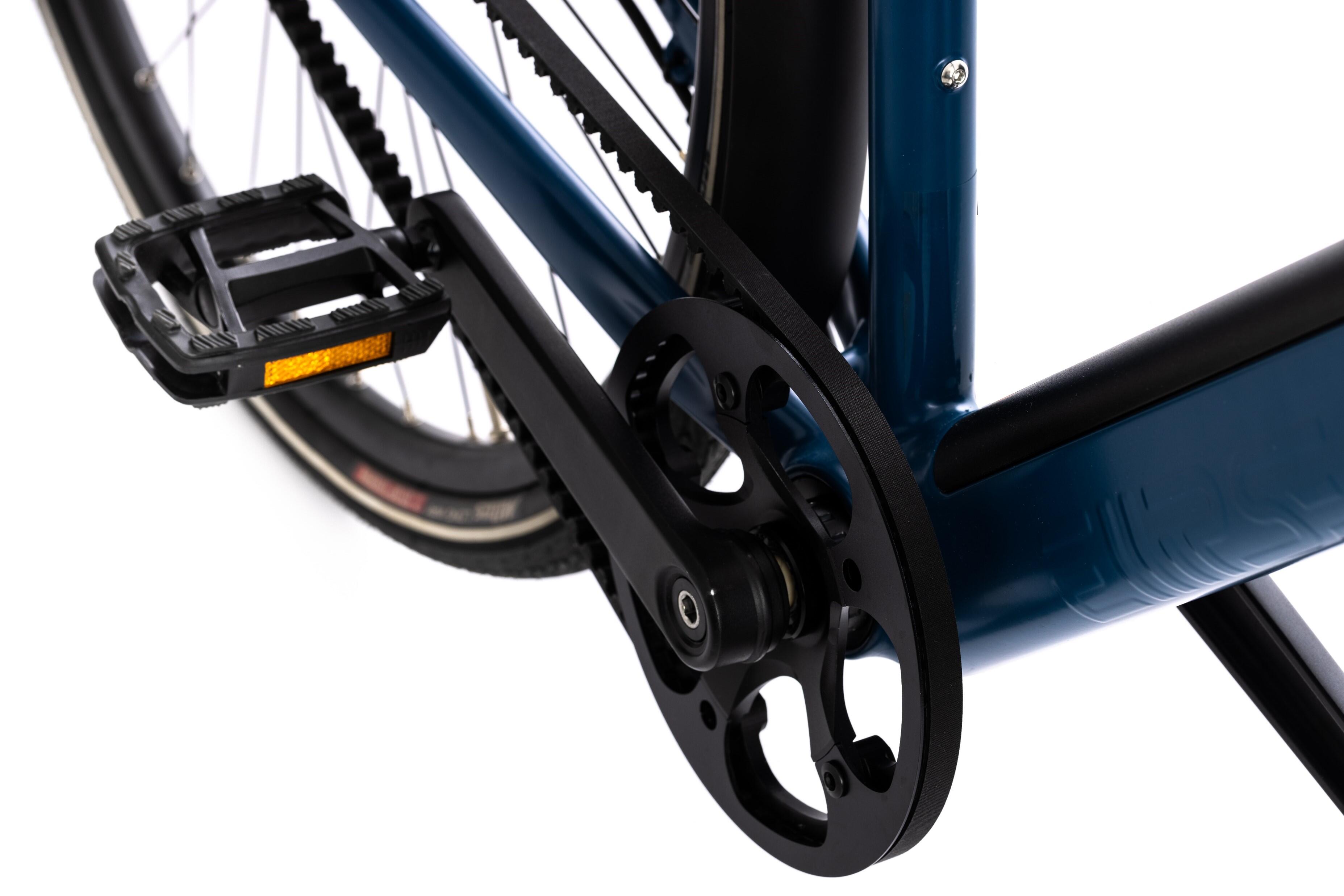 VELO URBAIN ELECTRIQUE COURROIE 28 ELLIPSE E1 BLEU ELLIPSE Decathlon