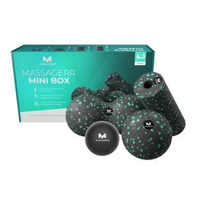 Massagebal set – triggerpoint massage bal – mini foam roller - stressbal