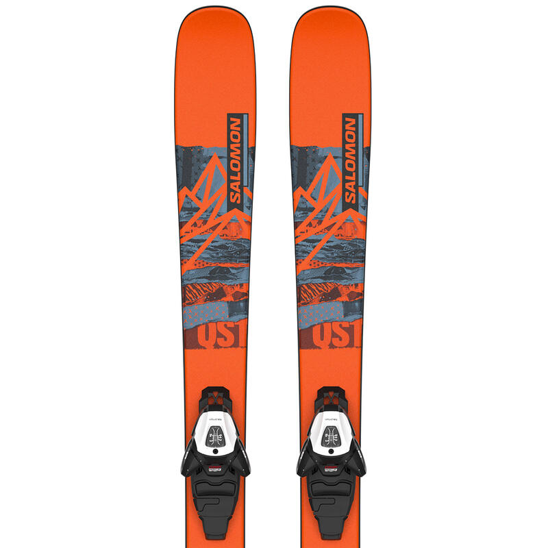 Ski Alpin SALOMON QST Spark Jr + Fix GW-123 cm