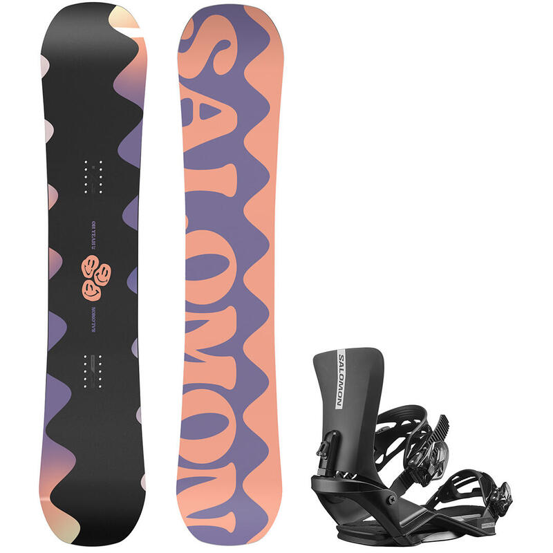 Pack Snowboard SALOMON Oh Yeah + Rhythm 2024-151 cm
