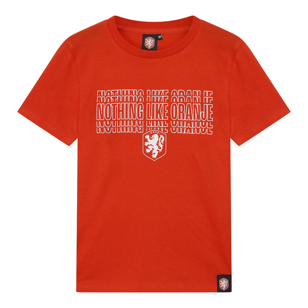 KNVB Nederlands Elftal T-shirt Kinderen - EK 2024 - Holland - Oranje