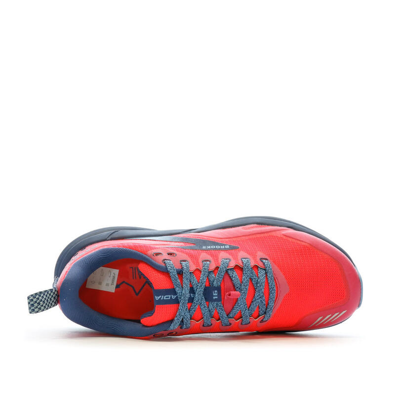 Chaussures de Trail Rouge Femme Brooks Cascadia 16