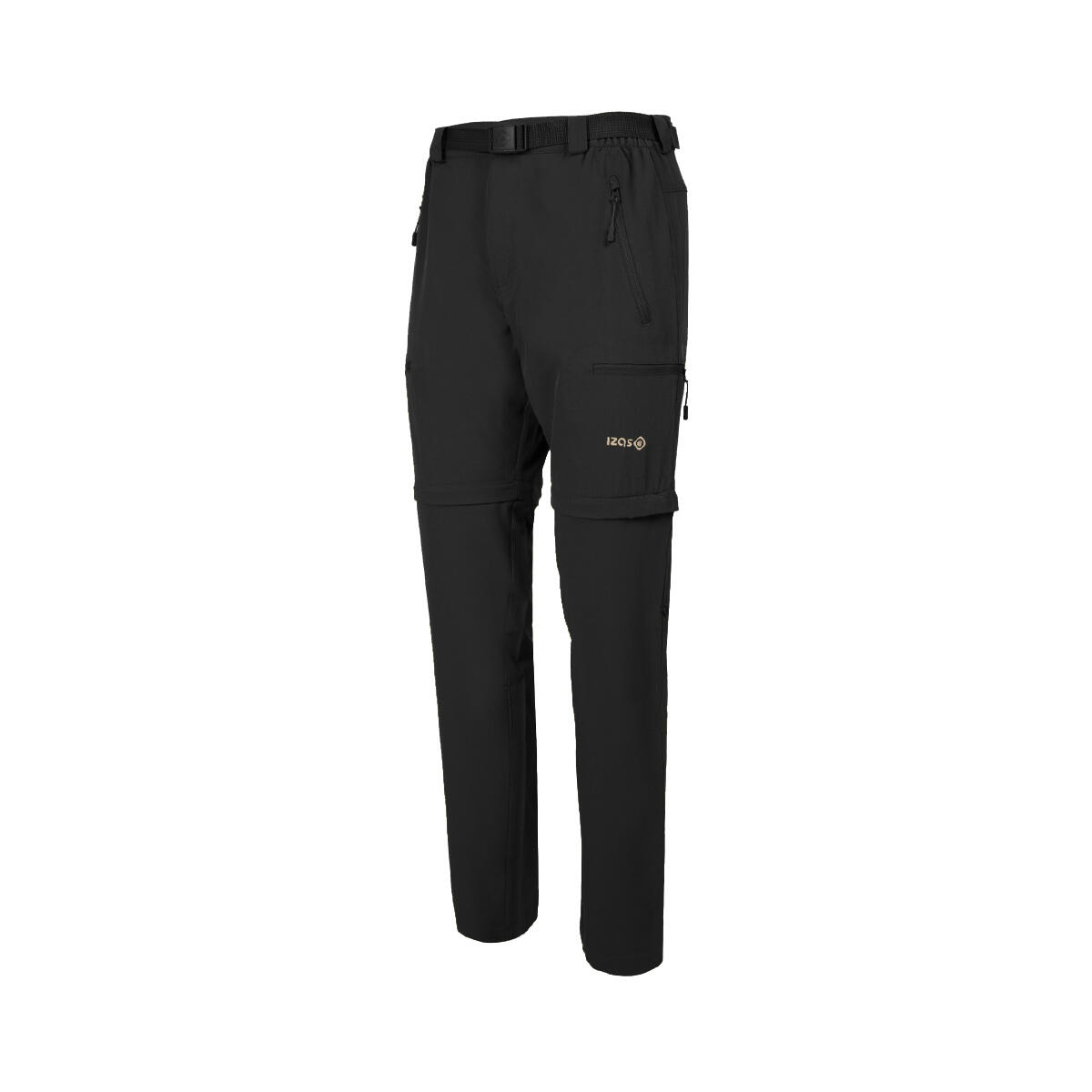 Izas - Pantalon Amovible Blois M Polyvalence Et Confort Pour Toutes Les Aventures - Pantalon Modulable - Noir - 48 Xl - Decathlon