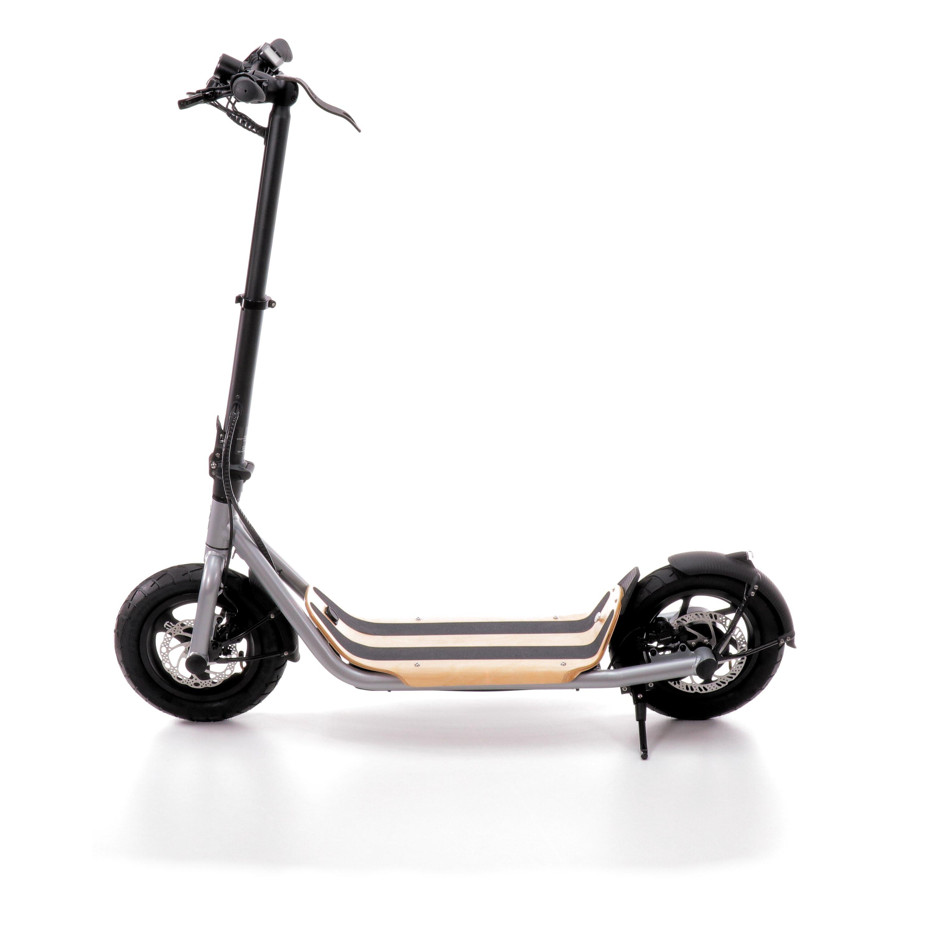 8Tev Adult Electric Scooter, B12 Classic, Silver 2/5