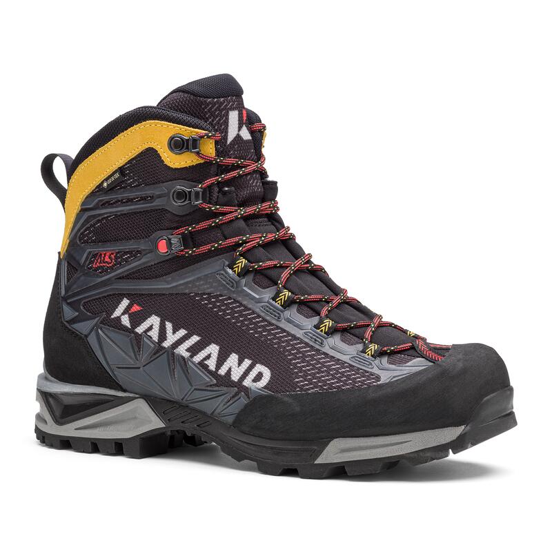 scarponi backpacking uomo ROCKET GTX BLACK  YELLOW