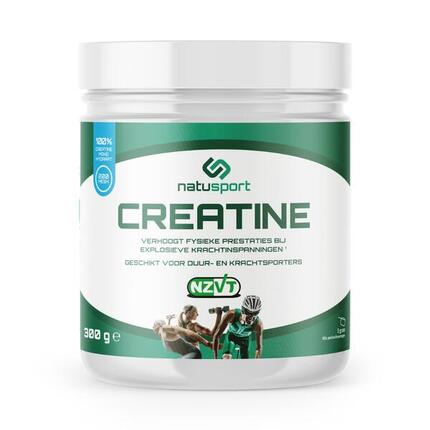 Creatine Monohydraat - Spierkracht & Explosiviteit - NZVT Gecertificeerd - 300g