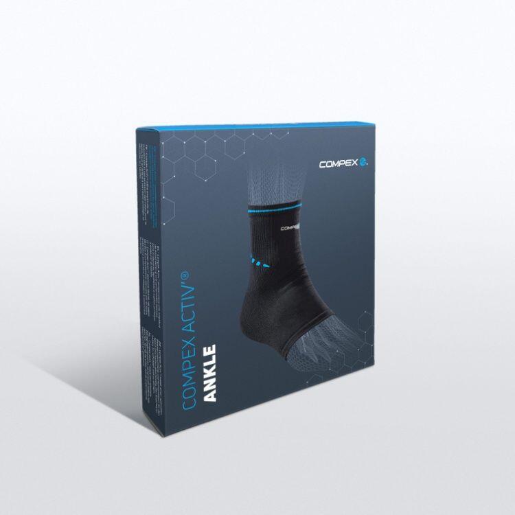 COMPEX ACTIV’ ANKLE Chevillière de contention sportive 6/6