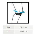 COMPEX ACTIV PATELLA STRAP Bandeau rotulien 5/6