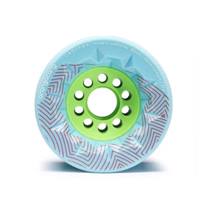 Orangatang Caguama wielen 85mm Blue 3/3
