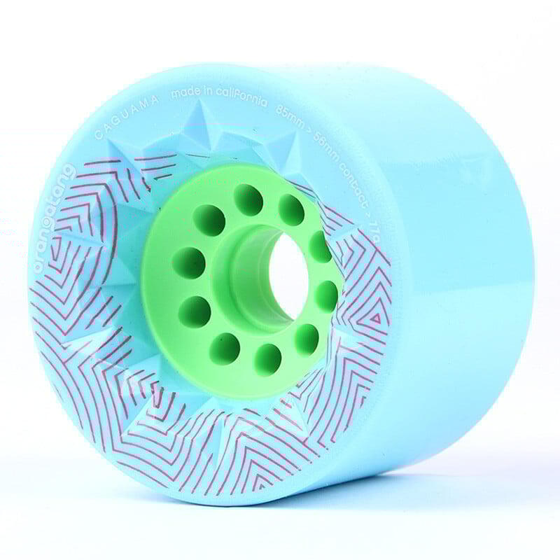 Orangatang Caguama wielen 85mm Blue 2/3