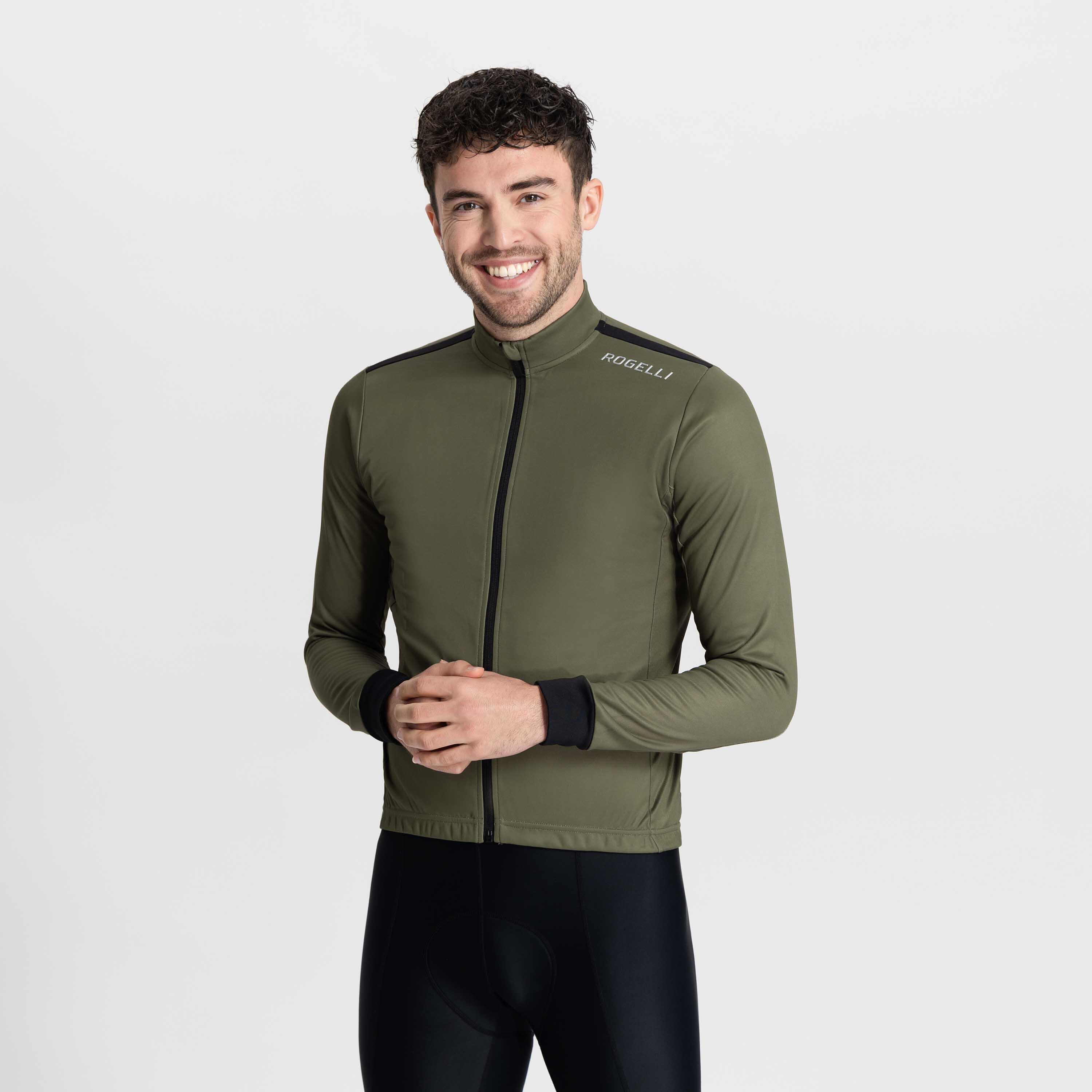 Rogelli - Maillot Manches Longues Velo Homme Core - Maillot Manches Longues - Vert - 38 S - Decathlon