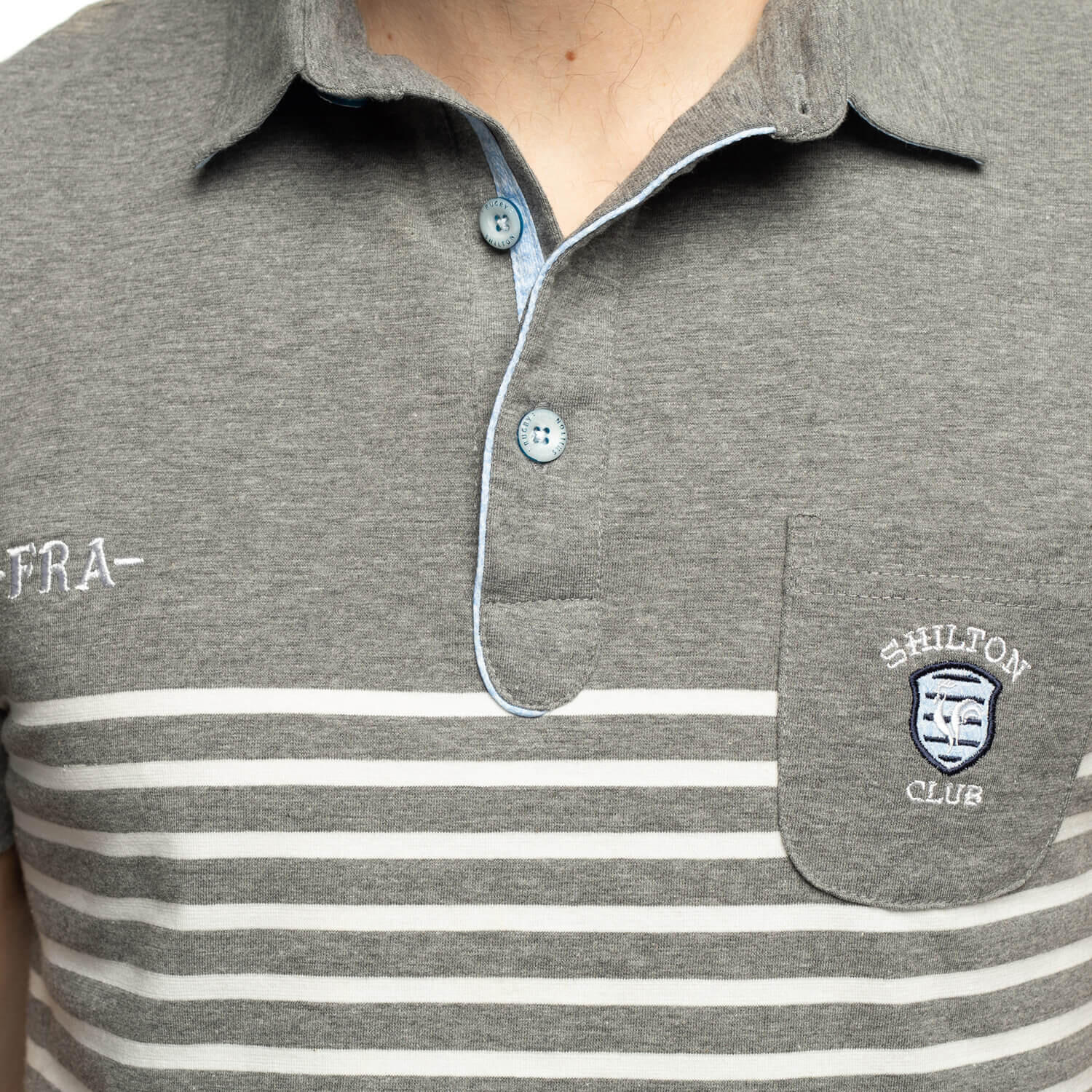 Polo marinière France manches courtes homme 4/4
