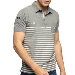 Polo marinière France manches courtes homme