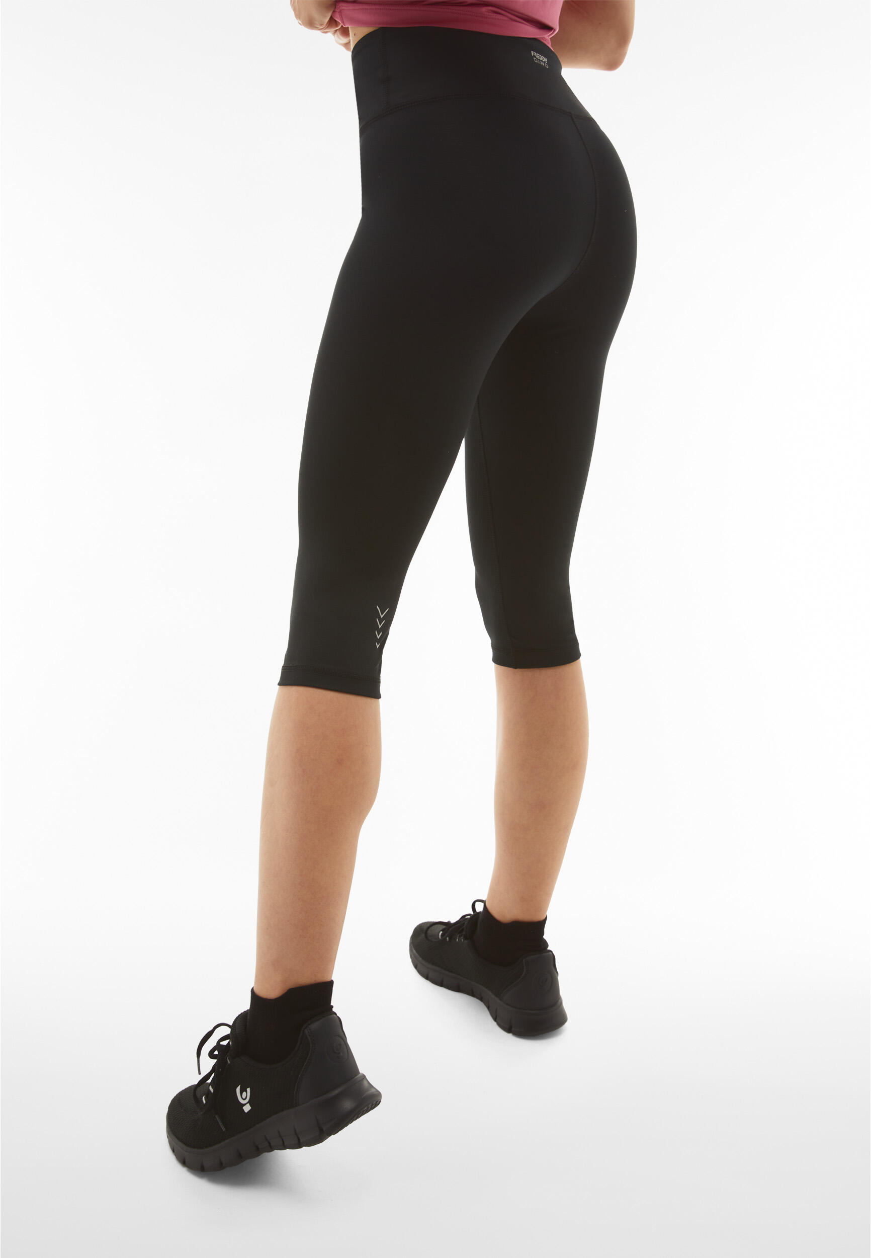 Pantalone Donna   Pantalone nero SF5RC004-N 3/4