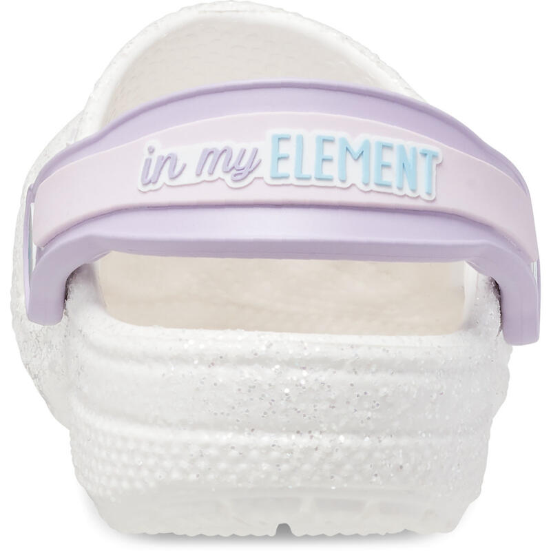 Tongs Crocs Classic FunLab I AM Frozen II, Blanc, Enfants