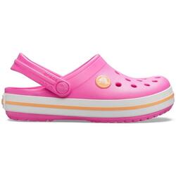 Tongs Crocs Crocband, Rose, Enfants