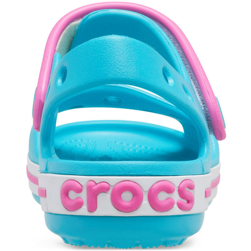 Des sandales Crocs Crocband, Bleu, Enfants